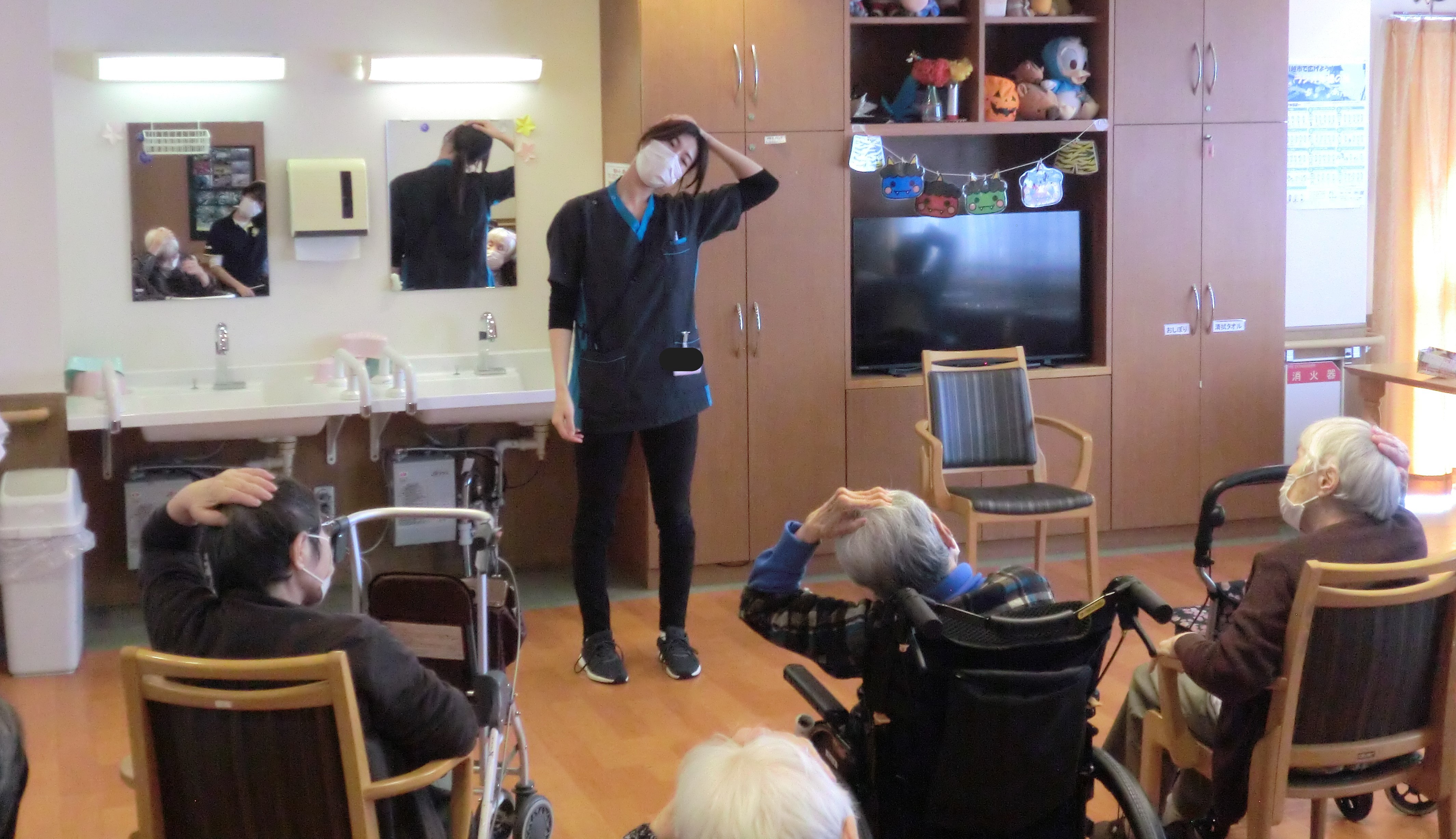 リハビリの様子