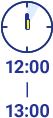12時～13時